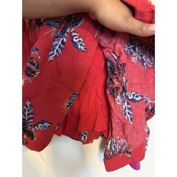 Free People Women's Thought I was Dreamin Mini Floral Dress Size Small Bohemian - Picture 5 of 8